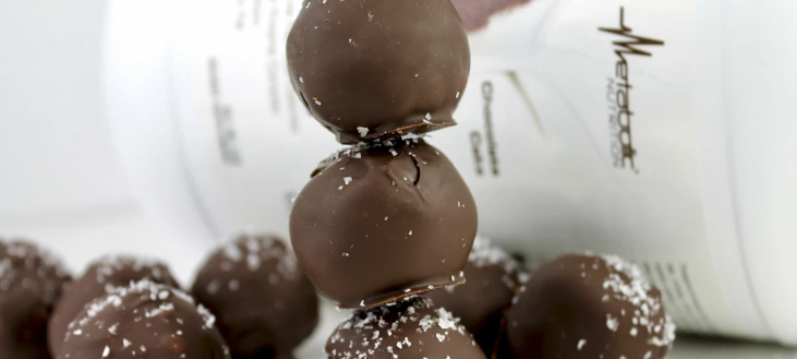 chocolate truffles, fat to fit, low carb, high protein, fitness