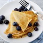 high protein crepes, high protein breakfast, fitness, weight loss, healthy eating