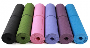 yoga mat, non-slip yoga mat, yoga exercise, yoga for anxiety, weight loss